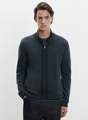 Gilet en laine et cachemire