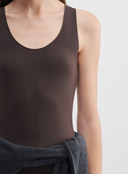 Viskose- und Elastan-Tanktop - MAJESTIC FILATURES