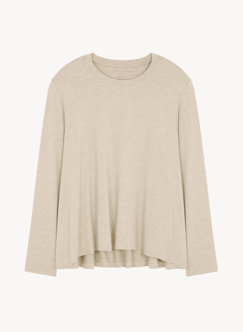 Viskose- und Elastan-T-Shirt - MAJESTIC FILATURES