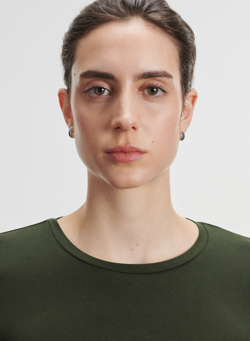 T-shirt en viscose et élasthanne - MAJESTIC FILATURES