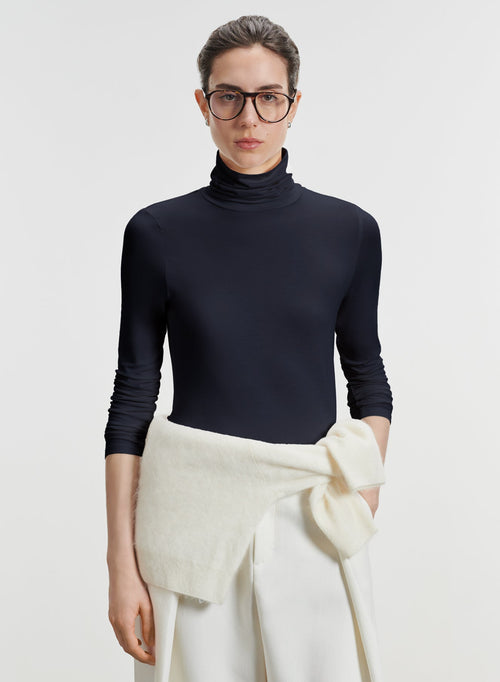 T-shirt en viscose et élasthanne - MAJESTIC FILATURES