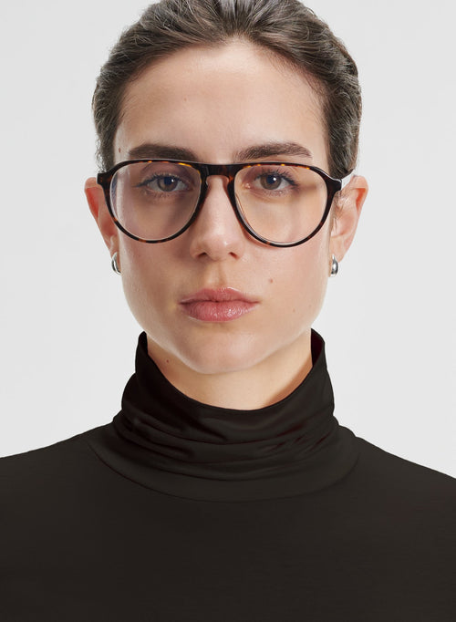 Viskose- und Elastan-T-Shirt - MAJESTIC FILATURES