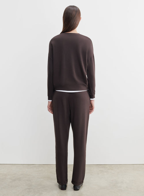 Pantalon en viscose et élasthanne - MAJESTIC FILATURES