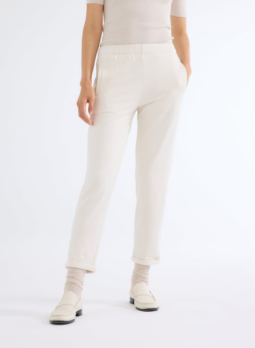 Pantalon Blanc - MAJESTIC FILATURES