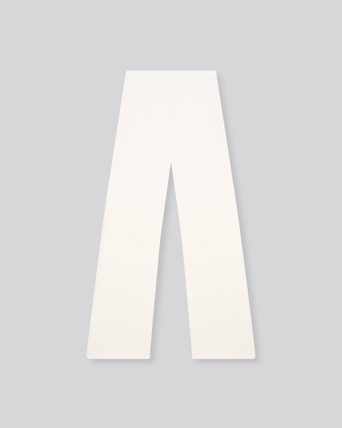 Weiße Hose aus Viskose/Elasthan - MAJESTIC FILATURES
