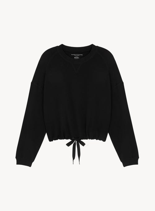Viscose- und Elastan-Sweatshirt - MAJESTIC FILATURES