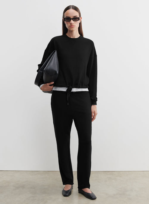Viscose- und Elastan-Sweatshirt - MAJESTIC FILATURES