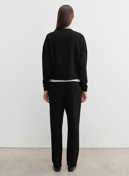 Viscose- und Elastan-Sweatshirt - MAJESTIC FILATURES