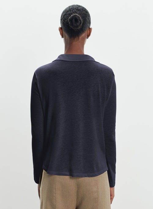 Chemise en coton et cachemire - MAJESTIC FILATURES