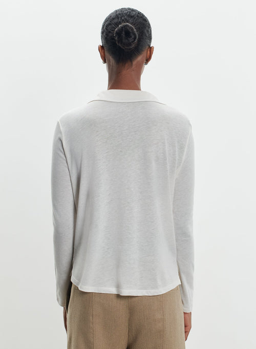 Chemise en coton et cachemire - MAJESTIC FILATURES