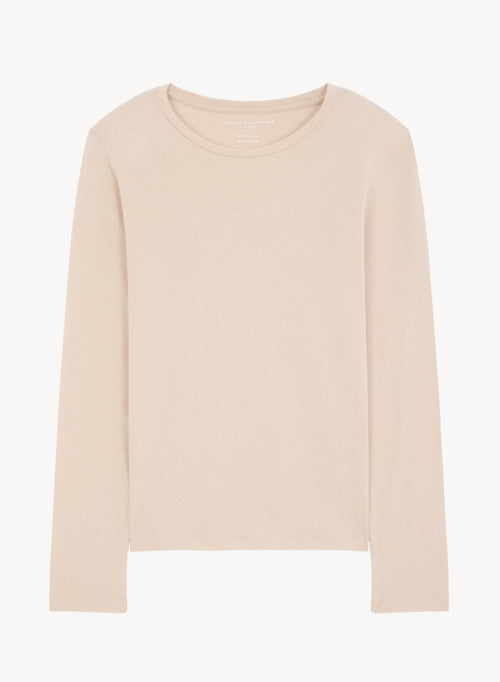 T-shirt en coton organique et cachemire - MAJESTIC FILATURES