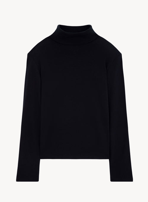 T-shirt en coton organique et cachemire - MAJESTIC FILATURES