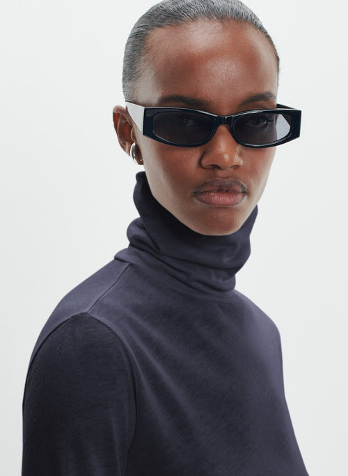 T-shirt en coton organique et cachemire - MAJESTIC FILATURES