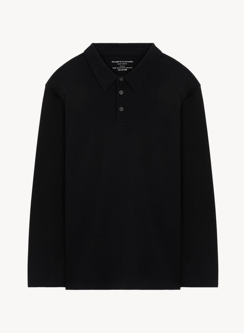Bio-Baumwollpoloshirt - MAJESTIC FILATURES