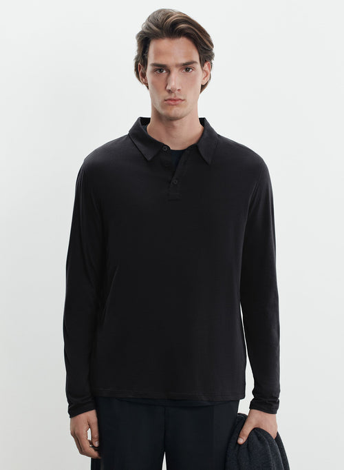 Polo en coton organique - MAJESTIC FILATURES