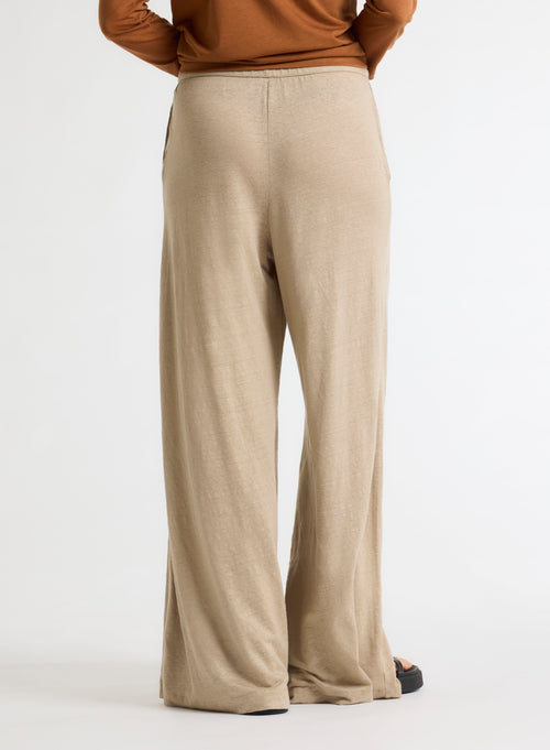 Pantalon Beige - MAJESTIC FILATURES