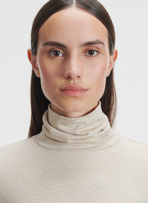 Viskose- und Elastan-T-Shirt - MAJESTIC FILATURES