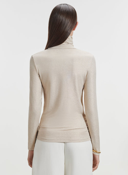 Viskose- und Elastan-T-Shirt - MAJESTIC FILATURES
