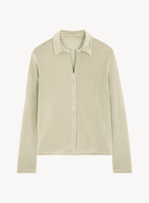 Chemise en coton organique, modal et élasthanne - MAJESTIC FILATURES