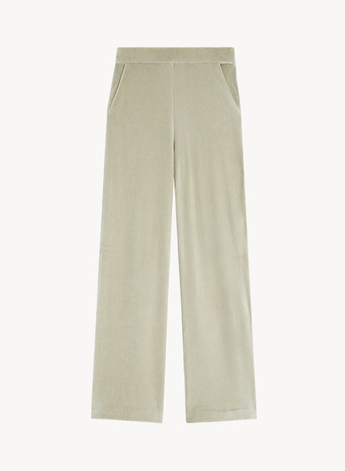 Pantalon en coton organique, modal et élasthanne - MAJESTIC FILATURES