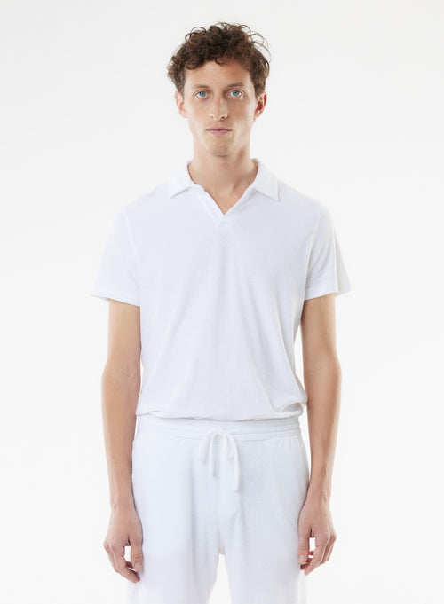 Shorts Blanc en Coton organique / Modal - MAJESTIC FILATURES