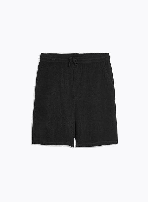 Short Noir en Coton organique / Modal - MAJESTIC FILATURES