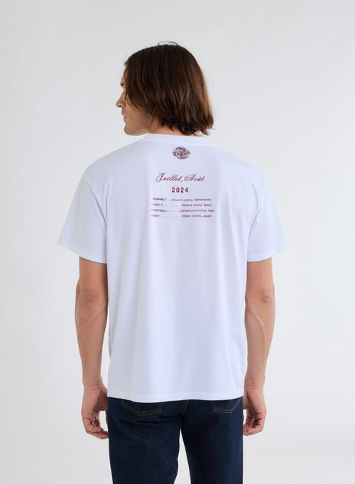 Tee shirt Manches Courtes Col Rond en Coton organique / coton recyclé - MAJESTIC FILATURES