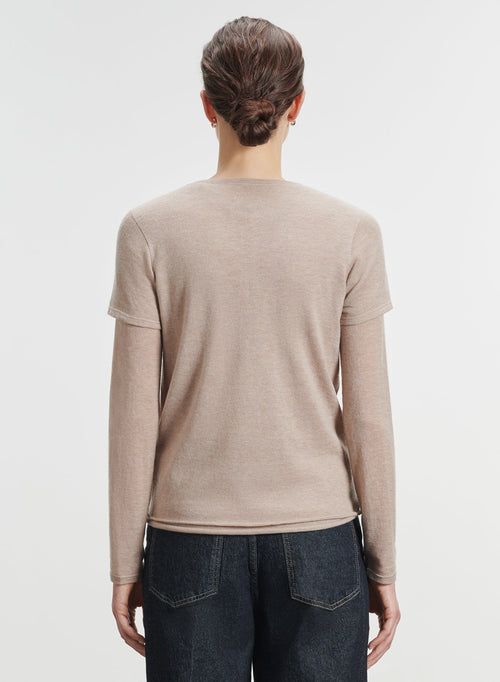 T-shirt en cachemire - MAJESTIC FILATURES