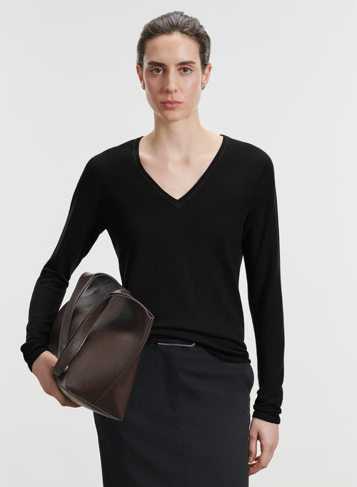 T-shirt en cachemire - MAJESTIC FILATURES