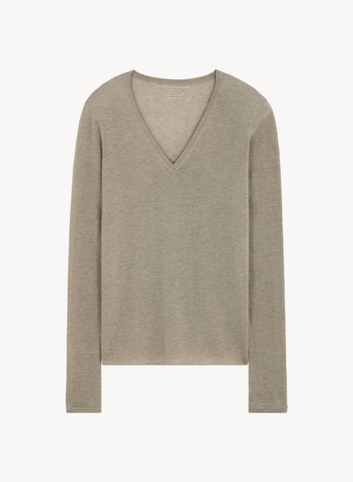 T-shirt en cachemire - MAJESTIC FILATURES
