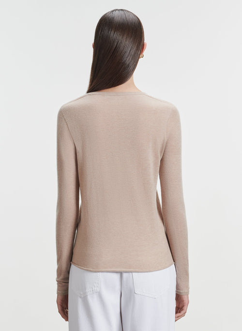 T-shirt en cachemire - MAJESTIC FILATURES