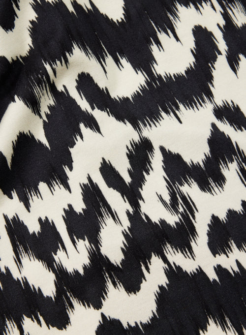 Marineblaues Hemd mit langen Ärmeln aus Viskose/Elasthan - MAJESTIC FILATURES