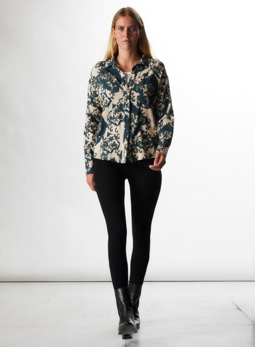 Chemise Haute mer Manches Longues en Viscose / Elasthanne - MAJESTIC FILATURES