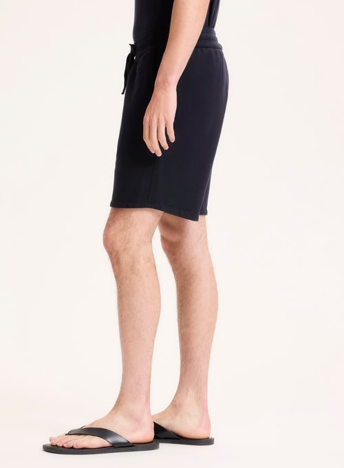 Marineblaue Hose aus Bio-Baumwolle - MAJESTIC FILATURES