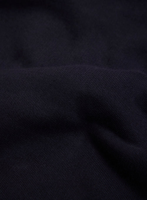 Marineblaue Hose aus Bio-Baumwolle - MAJESTIC FILATURES