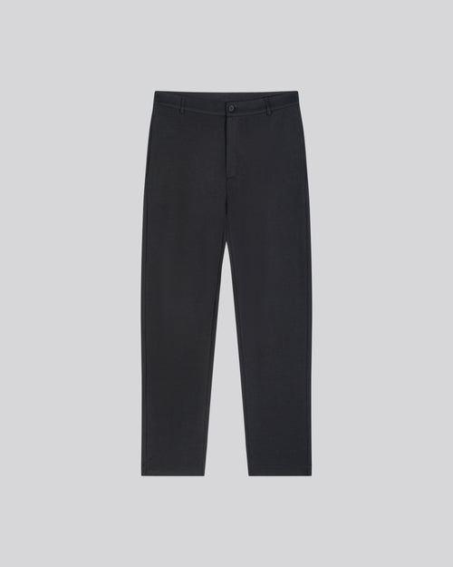 Pantalon Noir en Lyocell / Tencel / Coton organique - MAJESTIC FILATURES
