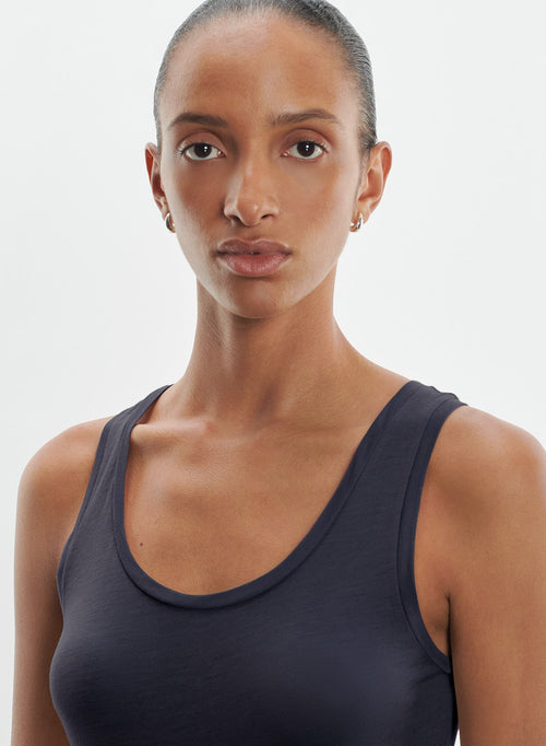 Tanktop aus viskose und kaschmir - MAJESTIC FILATURES