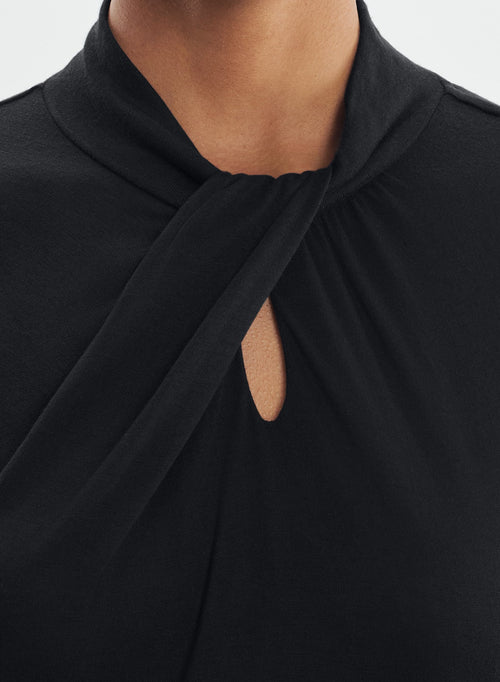 T-shirt en viscose et cachemire - MAJESTIC FILATURES