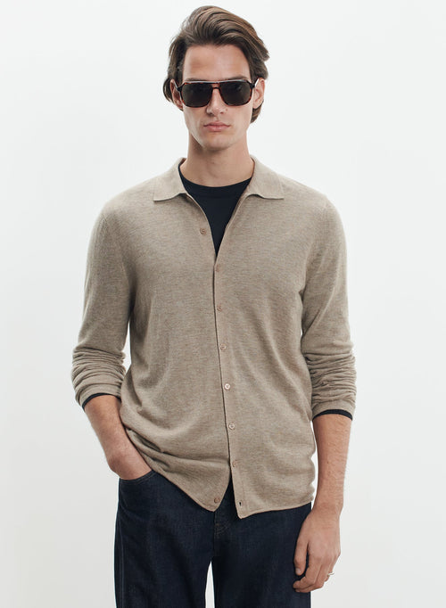 Chemise en cachemire - MAJESTIC FILATURES