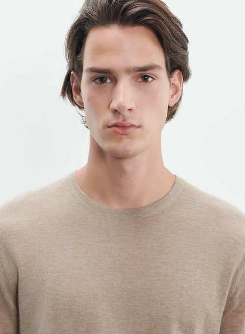 Kaschmir-T-Shirt - MAJESTIC FILATURES