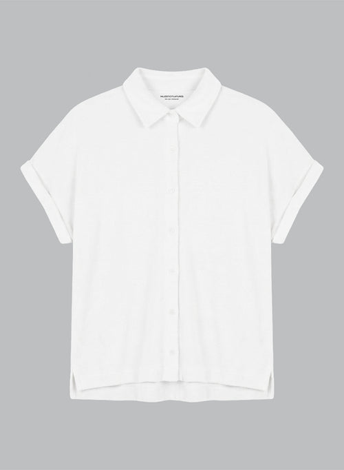 Chemise Milk Sans Manches en Coton organique / Polyamide - MAJESTIC FILATURES