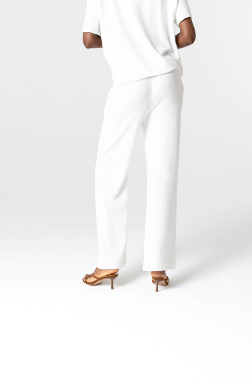 Pantalon Milk en Coton organique / Polyamide - MAJESTIC FILATURES