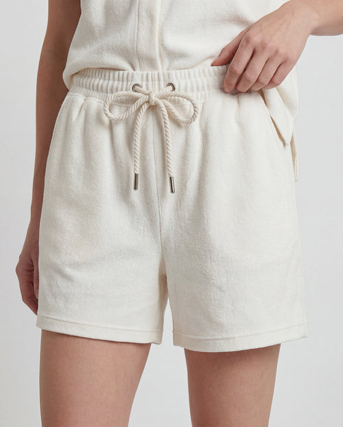 Shorts Milk en Coton Organique / Polyamide - MAJESTIC FILATURES