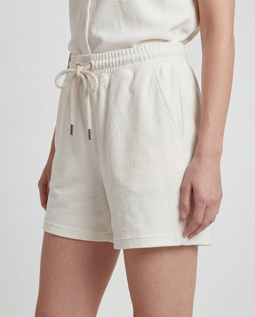 Shorts Milk en Coton Organique / Polyamide - MAJESTIC FILATURES