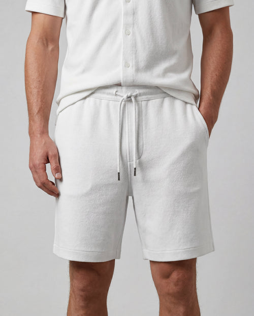 Shorts Milk en Coton Organique / Polyamide - MAJESTIC FILATURES