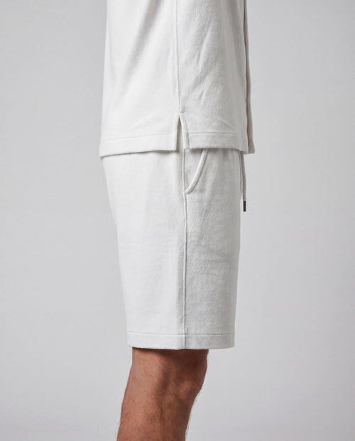 Shorts Milk en Coton Organique / Polyamide - MAJESTIC FILATURES