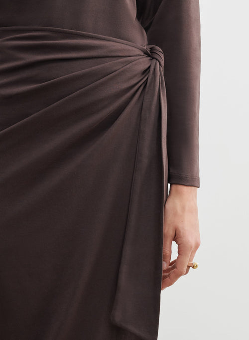 Kleid aus supima-baumwolle - MAJESTIC FILATURES