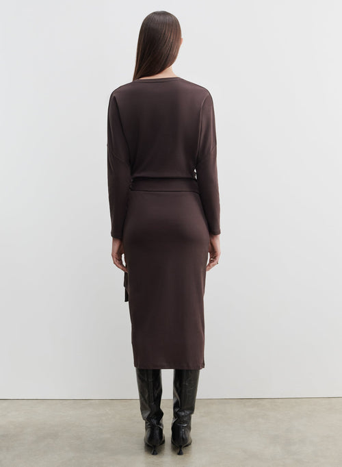 Kleid aus supima-baumwolle - MAJESTIC FILATURES