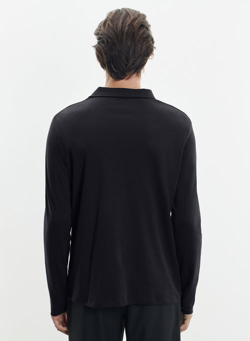 Poloshirt aus supima-baumwolle - MAJESTIC FILATURES