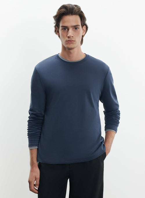Supima Baumwoll-T-Shirt - MAJESTIC FILATURES